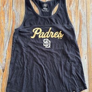 San Diego Padres Women’s Tank Top 47 Brand Size Small Navy Blue
